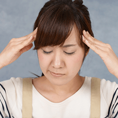 頭痛のイメージ